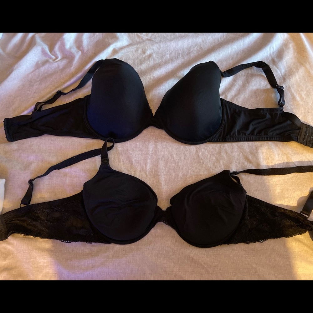 6 items Maternity Lot Bundle Size Medium Motherhood Bras Sweaters Tshirt Pants - Picture 3 of 6